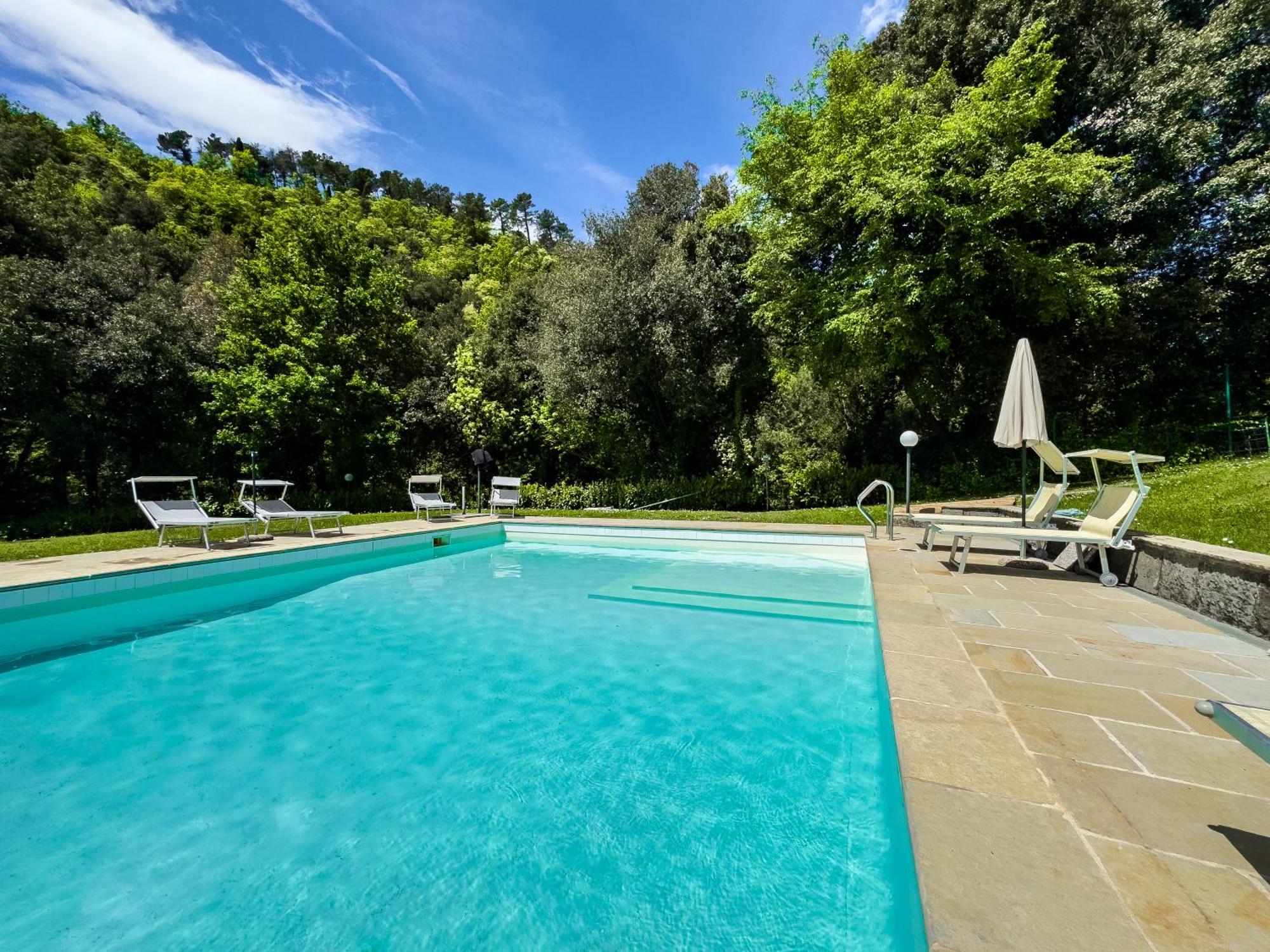 La Ferriera Exclusive Resort - Pool & Waterfall Loro Ciuffenna Exteriér fotografie