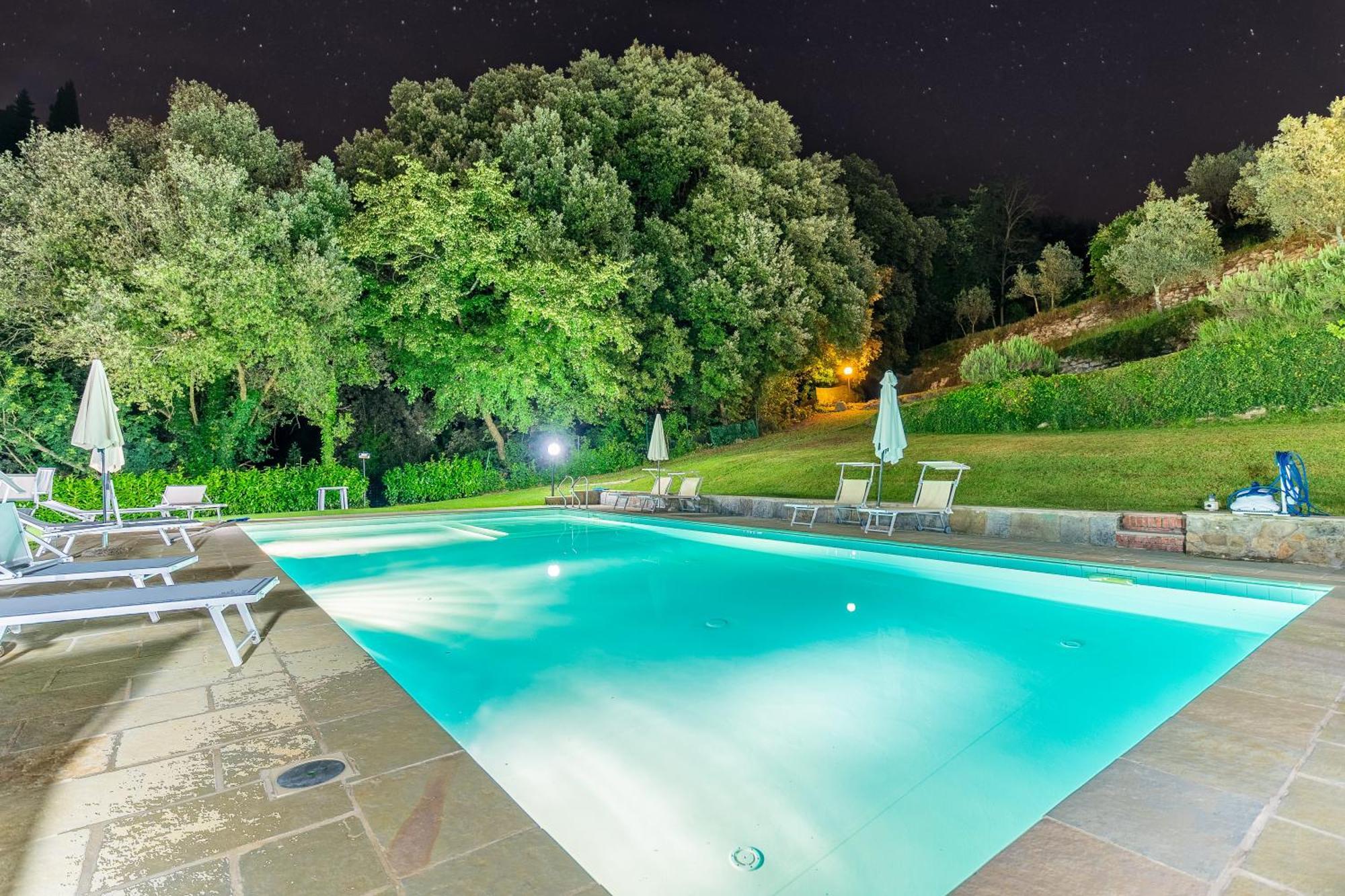 La Ferriera Exclusive Resort - Pool & Waterfall Loro Ciuffenna Exteriér fotografie